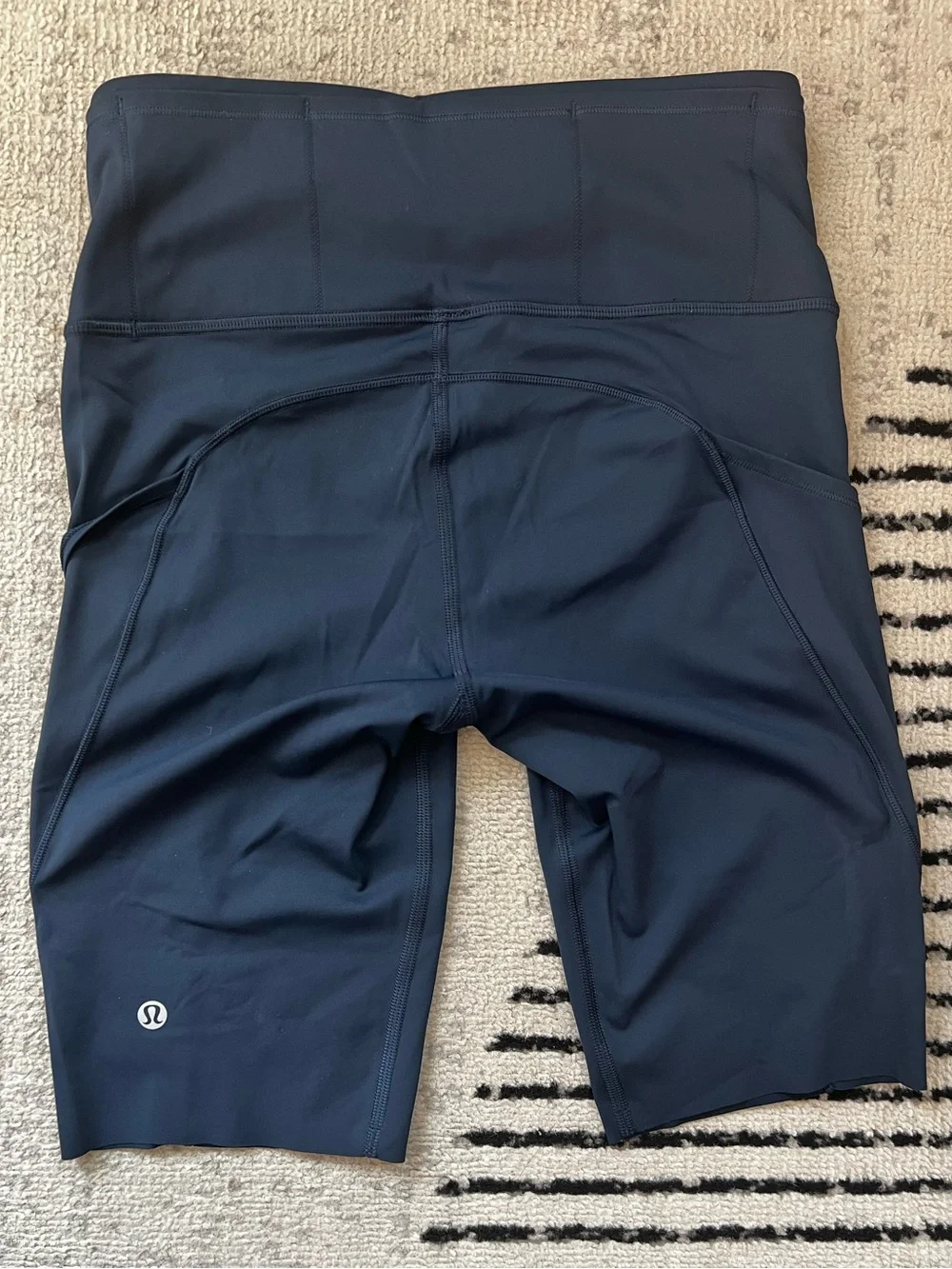 lululemon navy color Athletic performance shorts